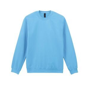 Gildan Unisex Adult Softstyle Fleece Midweight Pullover / Sky Blue